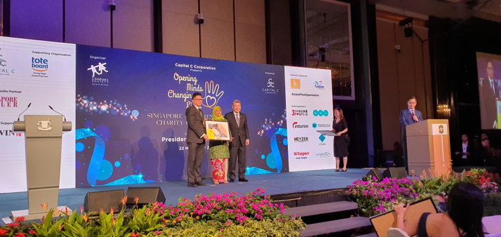 Singapore charity event presentation