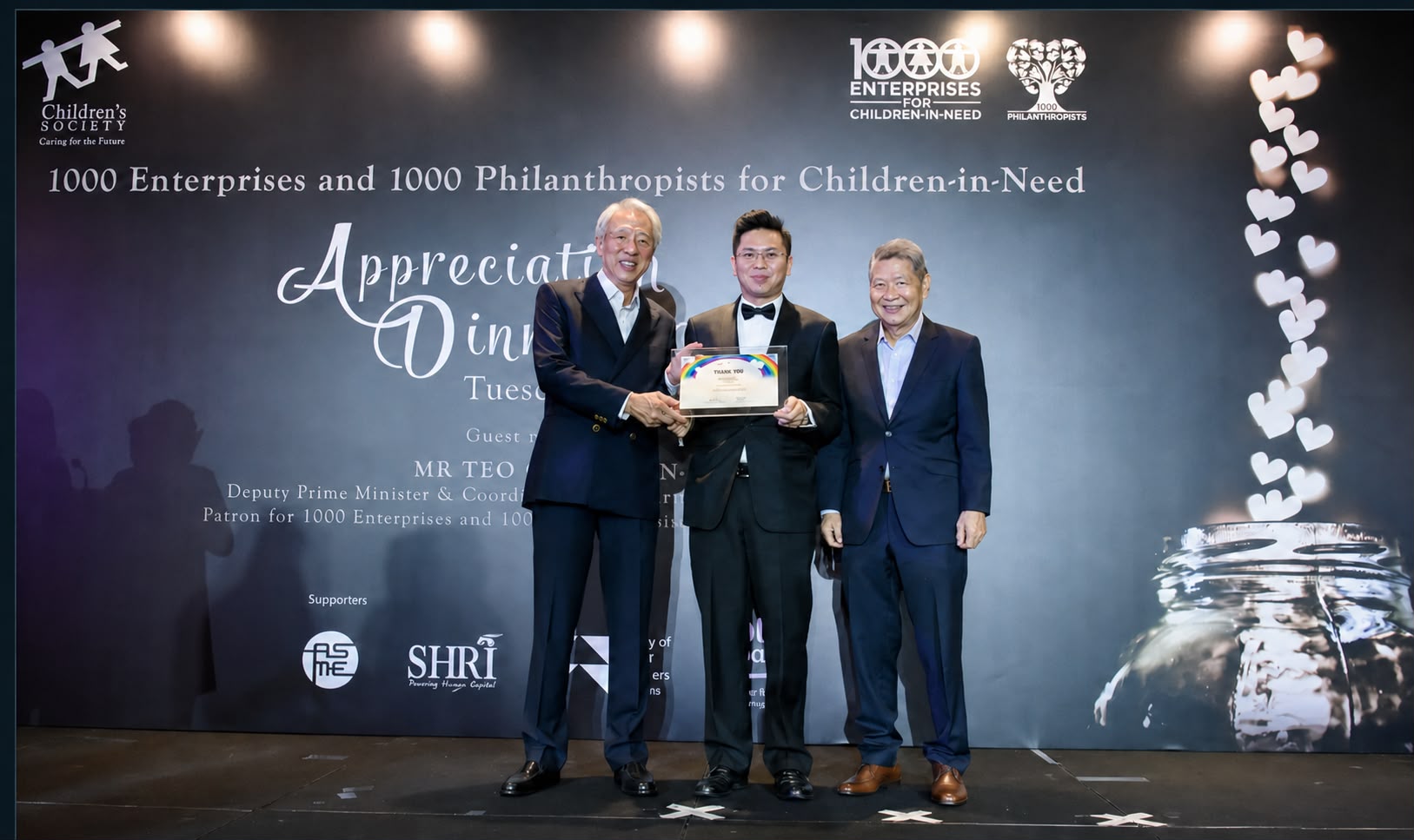 Children-in-Need appreciation event