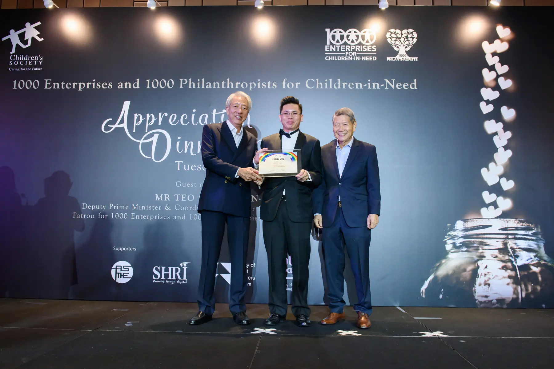 Children-in-Need appreciation event